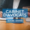 Cabinet d'avocats (CA inf. 500k€)